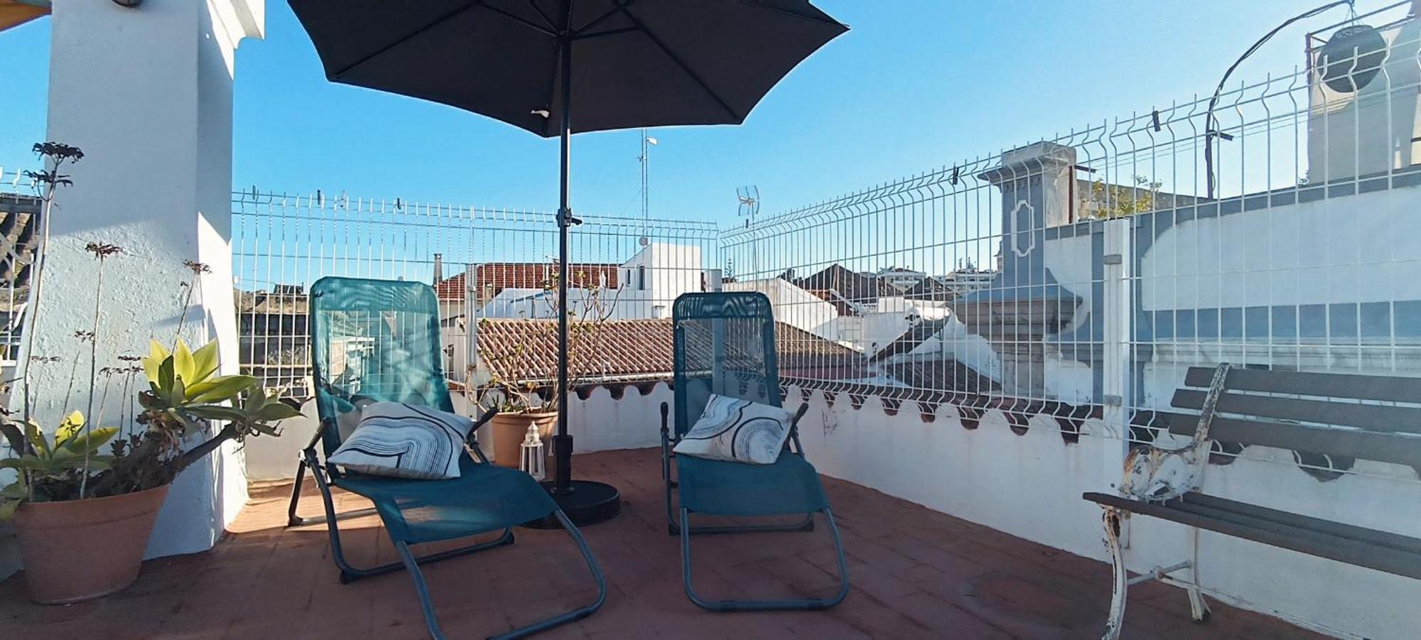 Apartment With Roof Terrace In Town Centre Тавира Екстериор снимка